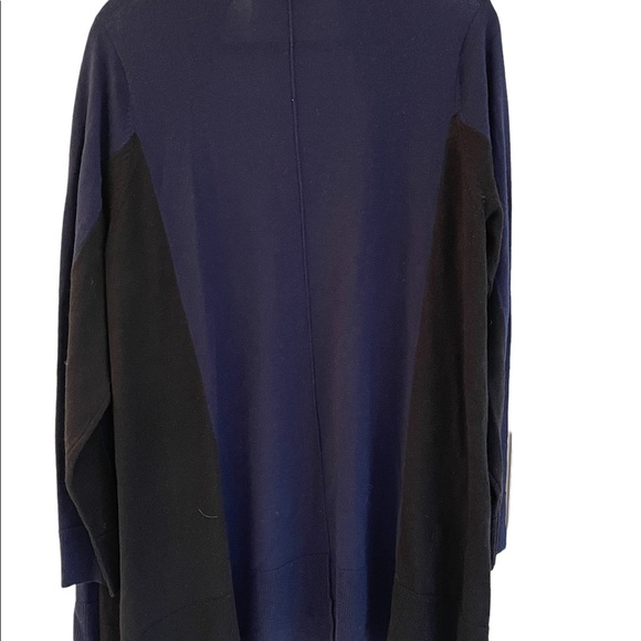 NWOT Toni T two tone open cardigan/sweater in 2X - never worn! - Picture 6 of 6